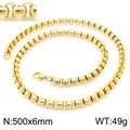 Gold 500mm x 6mm