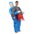 Funny inflatable doctor illusion costume made of durable polyester for party events - Bloody Doctor / One Size