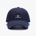 Navy blue baseball cap with white embroidered 8 and THEHONGBASOUL text detail - Adjustable / Navy Blue (25A290)