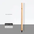 Minimalistischer ewiger Bleistift aus Ahornholz mit Spitze aus Legierung - HB-Mine / Ahorn-Farbe