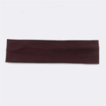 Dark brown breathable cotton sports headband for running and outdoor fitness - Deep Wine Red