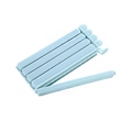 Pack of five light blue plastic food sealing clips with non-slip texture on white backdrop - 5Pcs Small Nordic Blue