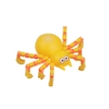 Mechanical spider fidget spinner toy in yellow and orange with movable joints for DIY fun - Yellow