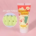 DIY simulation cream glue 50ml in light yellow for handmade crafts tube - 50g + 1 Nozzle / 2# Light Yellow