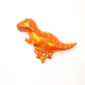 Mini orange T-Rex aluminum foil dinosaur balloon for children's birthday party decor - 16 Inch Mini Orange T-Rex