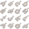 Silver iced out 26 alphabet letters pendant necklace set with cubic zirconia pave - Letter N / White Gold