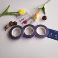 Three rolls of purple floral tape for DIY handicrafts and professional flower wrapping - 17 Purple