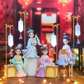 Chinese ancient style lady figurines set with glowing lanterns for desk decor - Assorted Arts Maiden Night Lights Set