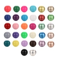 Billes de rechange colorées pour collier diffuseur d'aromathérapie aux finitions variées - Boule piano / Accessoire de Médaillon d'Aromathérapie
