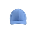 Detail of light blue quick-dry baseball cap with laser-cut side ventilation holes - Light Blue