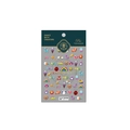 Rainbow Land 5D embossed nail art stickers with unicorn and panda designs for manicure - TS-807 Rainbow Paradise