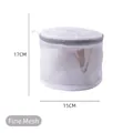 Filet à linge en maille fine cylindrique, taille 15x17cm pour linge délicat - Filet Fin Cylindrique (15x17cm)