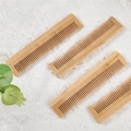 Set di pettini per hotel in bambù ecosostenibile con denti fitti su pizzo - Pettine di Bamboo (Senza Imballaggio)