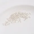 Polished silver color jewelry separator beads for handmade DIY necklace crafting - Silver Plated Crimp Bead / 1.5mm/100Pcs