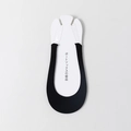Calcetines invisibles de seda de hielo negros con diseño antideslizante para mujer - Talla única / Negro
