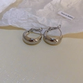 Silver Simple Polished C-Shape (84#)