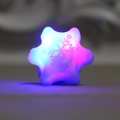 Anello LED a fiocco di neve luminoso blu e rosa per feste di Natale - Fiocco di neve