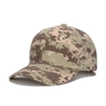 Digital camouflage pattern baseball cap with a curved brim for outdoor sun protection - Desert Digital Camo(E)