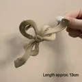 Large gradient brown bow hair claw clip for women, elegant 13cm shark clip accessory - Gradient Coffee Bow-13cm
