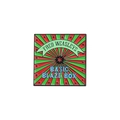 Square enamel pin featuring Fred Weasleys Basic Blaze Box design in red and green - Square Style (QHXZ1685)