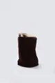 Cache-cou en polaire marron pour l'hiver, écharpe multifonction coupe-vent pour cyclisme - Taille unique / Marron