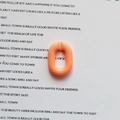 Accessorio per gioielli fai-da-te, maglia aperta in acrilico arancione a forma di U - Arancione