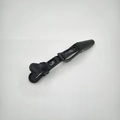 Pinza profesional tipo cocodrilo para el cabello en color negro con agarre firme - Negro