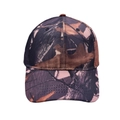 Close-up of leaf camo baseball cap with high-density stitching and breathable eyelets - Adjustable / Style 2 Tree Branch