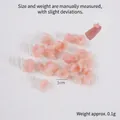 Miniature en résine fleur rose pour bricolage, diamètre 1cm et poids de 0,1g - Mini Pâte de Crevette de 1 cm (TPR)