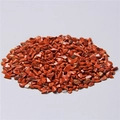 Polished natural red jasper crystal gravel stones with smooth semi-glossy finish - Red Jasper / 5-7mm 100g