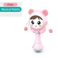 Sound & Light Pink Rattle Drum