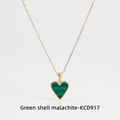 Collier en Malachite Verte (KCD917)