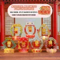 Magnetic lucky cat fortune figurines set featuring traditional Chinese festival motifs - Floating Fortune Horse Set 6 / Full Box Set