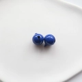 Zwei 14mm blaue Metallglocken für Haustierhalsbänder oder DIY-Schlüsselanhänger - Königsblau