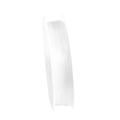Transparent PTU elastic crystal string on a white round spool for DIY jewelry making - White