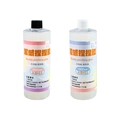 Kit de pâte à modeler tarte fraise avec deux flacons de 500 ml pour moulage - 500ml+500ml / Colle à Presser Super Souple