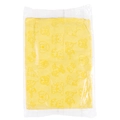 Absorbent yellow pet towel with cute cat and dog printed patterns in packaging - Yellow / Pet Embossed