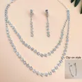 619 2Pcs Set (Clip-on Earrings)