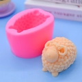Silikonform in Lammform für DIY-Backen, Fondantkuchen und Schokoladenmousse-Herstellung - Stehendes Schaf Stil (1) / 1 / Rosa