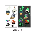 Tatouage Lumineux d'Halloween (WS-216) / 105*60mm
