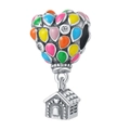 Osc0012 - Heart-shaped Colorful Hot Air Balloon Beaded String
