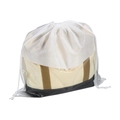 Bolsa protectora blanca con cordón y ventana transparente para bolsos - 35*35cm / Blanco