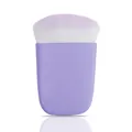 Platte blush- en poederkwast in lavendel met paarse gradiënt synthetische haren - Paars