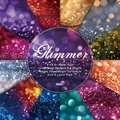Glimmer 6-inch DIY scrapbook paper pack with 12 glitter and bokeh effect designs - R2557 24 Sheets
