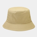Classic cotton twill bucket hat in khaki finish with reinforced stitched brim - M (56-58cm) / Khaki