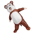Funny inflatable monkey costume made of brown waterproof nylon for Halloween party - Monkey / One Size