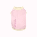 Pink and beige colorblock pet cooling vest with Outdoor print for small dogs - M / Tops / Light Pink