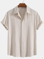 Camicia con Revers Beige (XCS00625052603)
