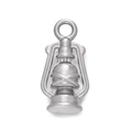 Silver lantern shaped stainless steel pendant charm for DIY jewelry making - Steel 562# Lantern / 8.5*16.5mm