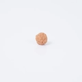 Modello di polpetta di carne in miniatura con texture realistica per decorazioni DIY - Mini Polpetta 1pz / cuoio